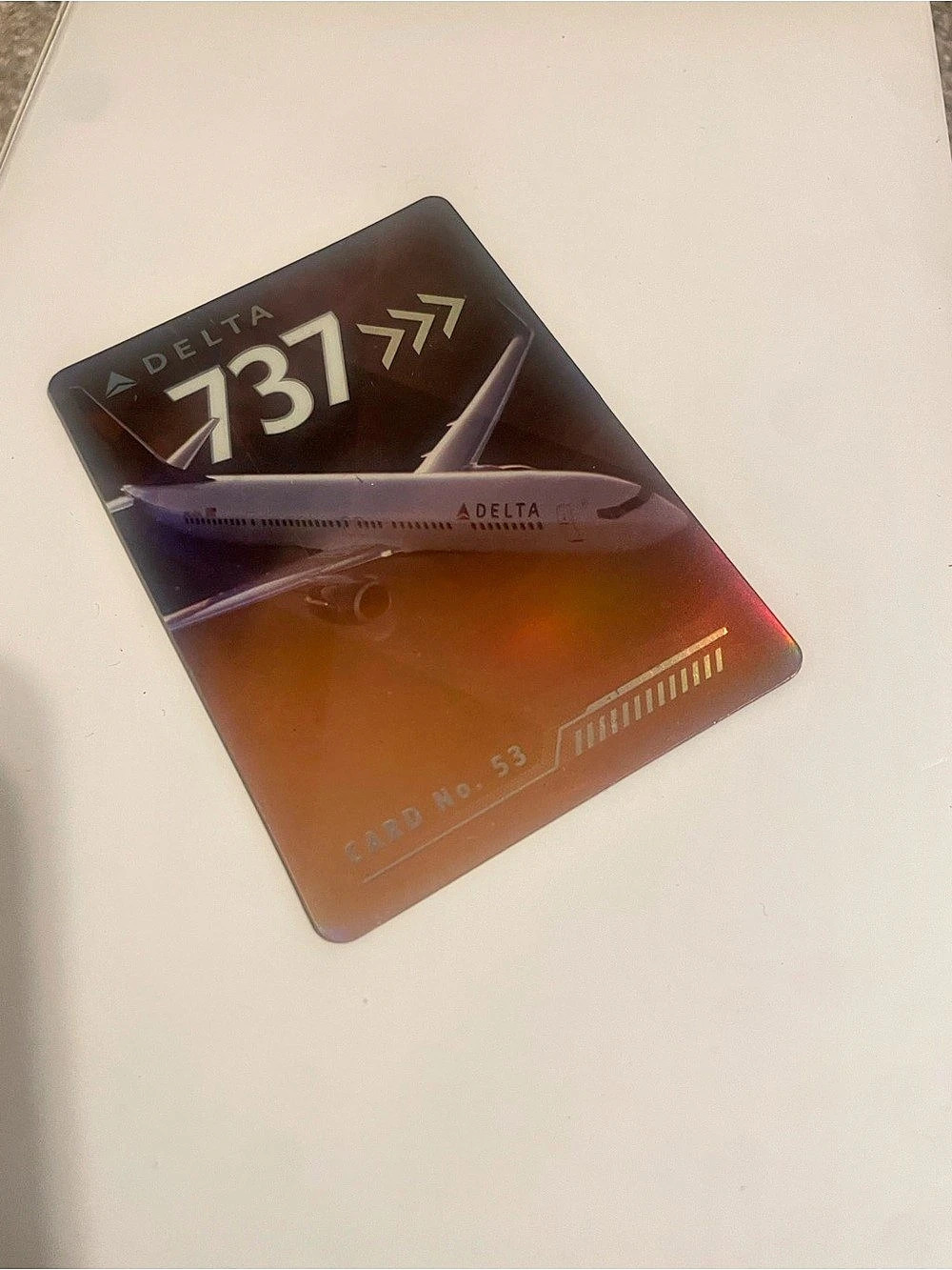 737-900ER Boeing Aircraft Card